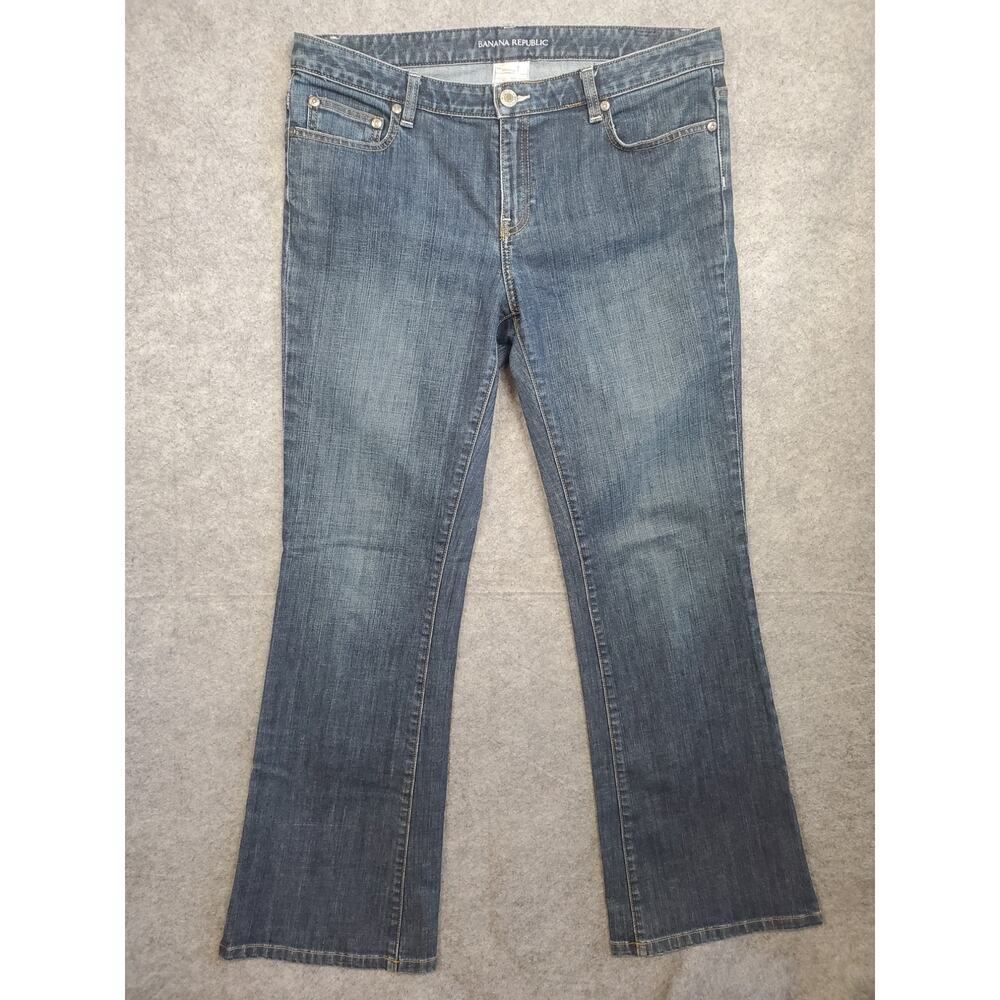 Women's Banana Republic Size 12 Stretch Boot Cut Jeans